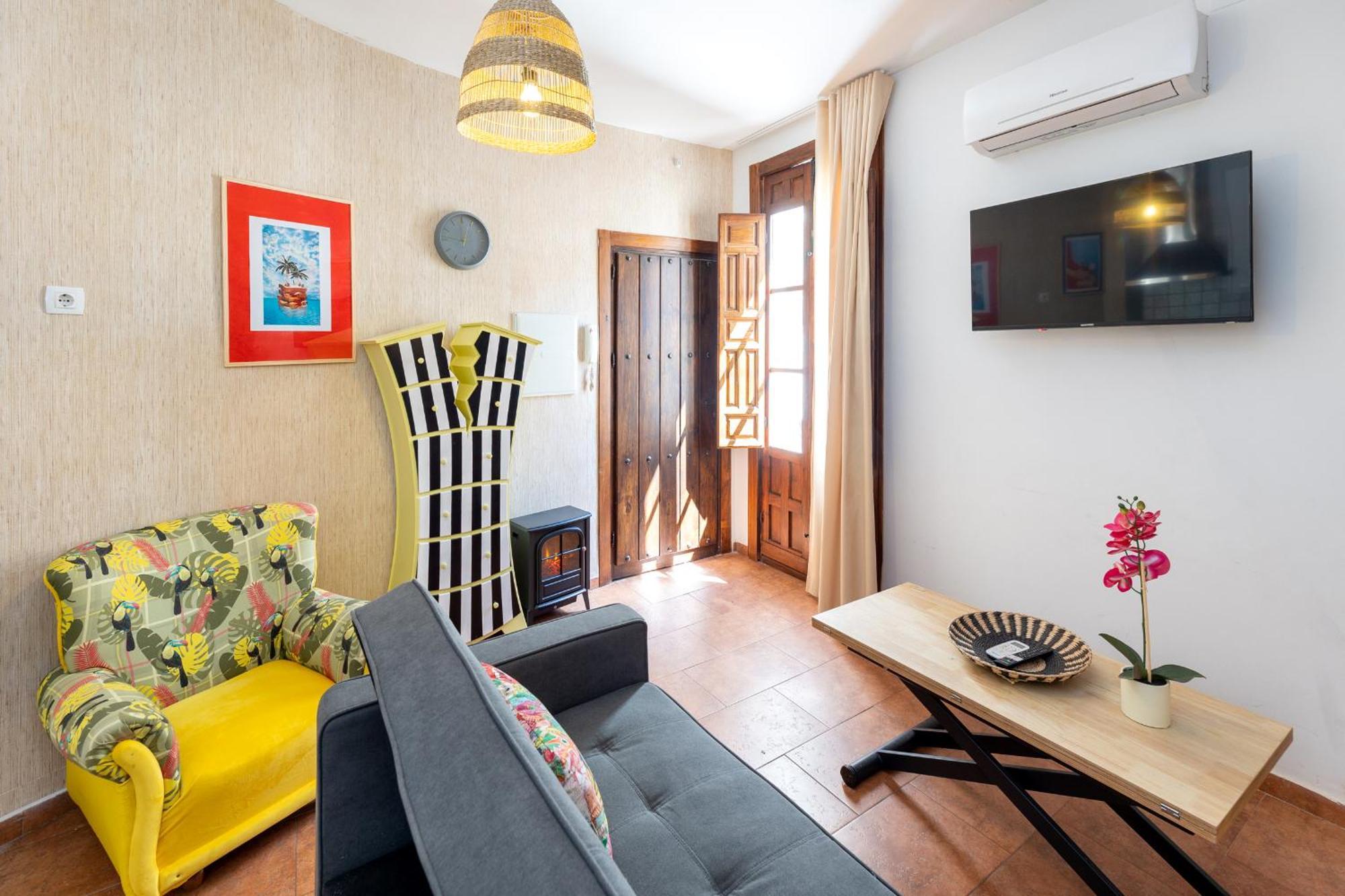 Apartamentos - Pinksparrow - غرناطة الغرفة الصورة
